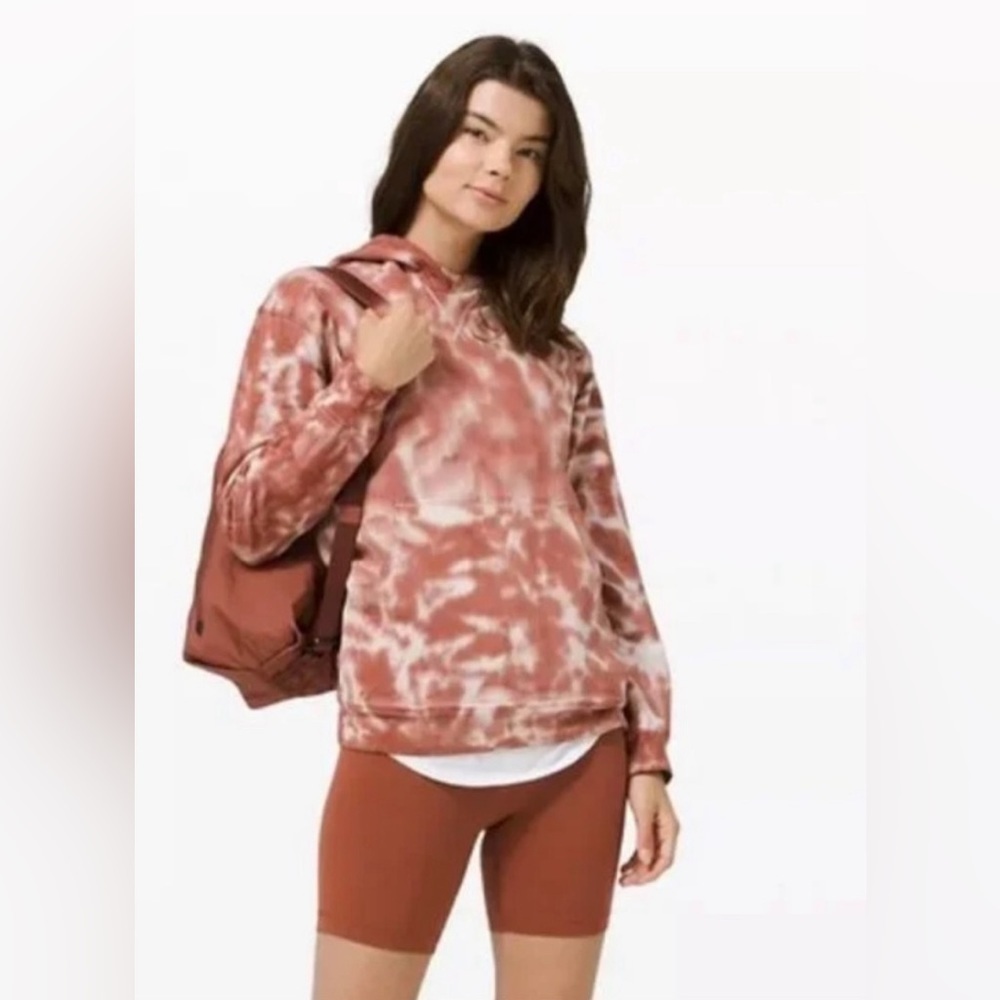 Lululemon All Yours Tie Dye Marmoleado Hoodie - Size 8